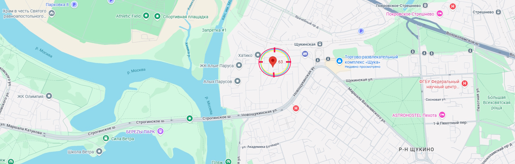 Аренда квартиры м.Щукинская